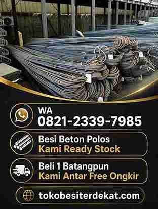 besi beton, besi beton polos, besi beton ulir, baja tulangan, besi beton SNI, ukuran besi beton, berat besi beton, BJTP 280, BJTS 420, besi konstruksi.