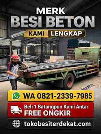 besi beton, besi beton polos, besi beton ulir, baja tulangan, besi beton SNI, ukuran besi beton, berat besi beton, BJTP 280, BJTS 420, besi konstruksi.