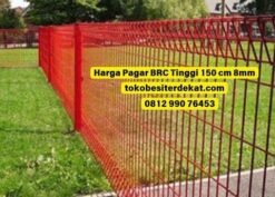 Harga Pagar BRC Tinggi 150 cm 8mm Toko Besi Terdekat Bekasi