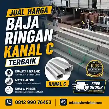 harga baja ringan per batang, harga baja ringan, harga baja ringan taso, harga reng baja ringan, harga baja ringan kanal c, atap baja ringan per meter