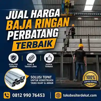 harga baja ringan per batang, harga baja ringan, harga baja ringan taso, harga reng baja ringan, harga baja ringan kanal c, atap baja ringan per meter
