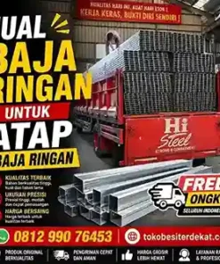 harga baja ringan per batang, harga baja ringan, harga baja ringan taso, harga reng baja ringan, harga baja ringan kanal c, atap baja ringan per meter