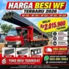 Daftar harga besi WF 150 200 250 300 350 CNP dan Honeycomb terbaru 2026 Toko Besi Terdekat