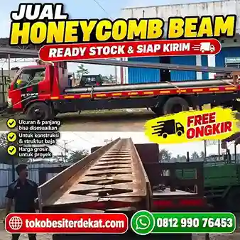 Honeycomb WF 375 x 125 baja Castella harga terbaru 2026 toko besi terdekat