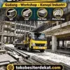 material-baja-proyek-gudang-workshop-kanopi-industri Pengiriman material baja untuk proyek gudang, workshop dan kanopi industri berupa besi WF, CNP dan plat baja